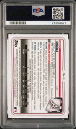 2020 Topps Bowman Draft Purple Refractor Jared Shuster #CDA-JS Auto /250 PSA 10