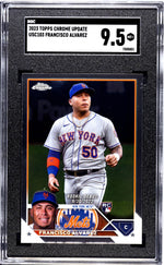 2023 Topps Chrome Update #USC103 Francisco Alvarez SGC 9.5