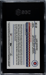 2024 Topps Chrome #AC-LV Luis Vazquez Update /299 SGC 9.5