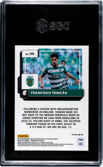 2022-23 Donruss #119 Francisco Trincao Optic Red Prizm /165 SGC 7