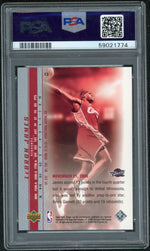 2003 Upper Deck Phenomenal Beginnings LeBron James #13 PSA 9