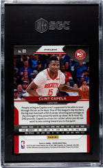 2020-21 Panini Prizm Red/White/Blue Clint Capela #69 SGC 9.5
