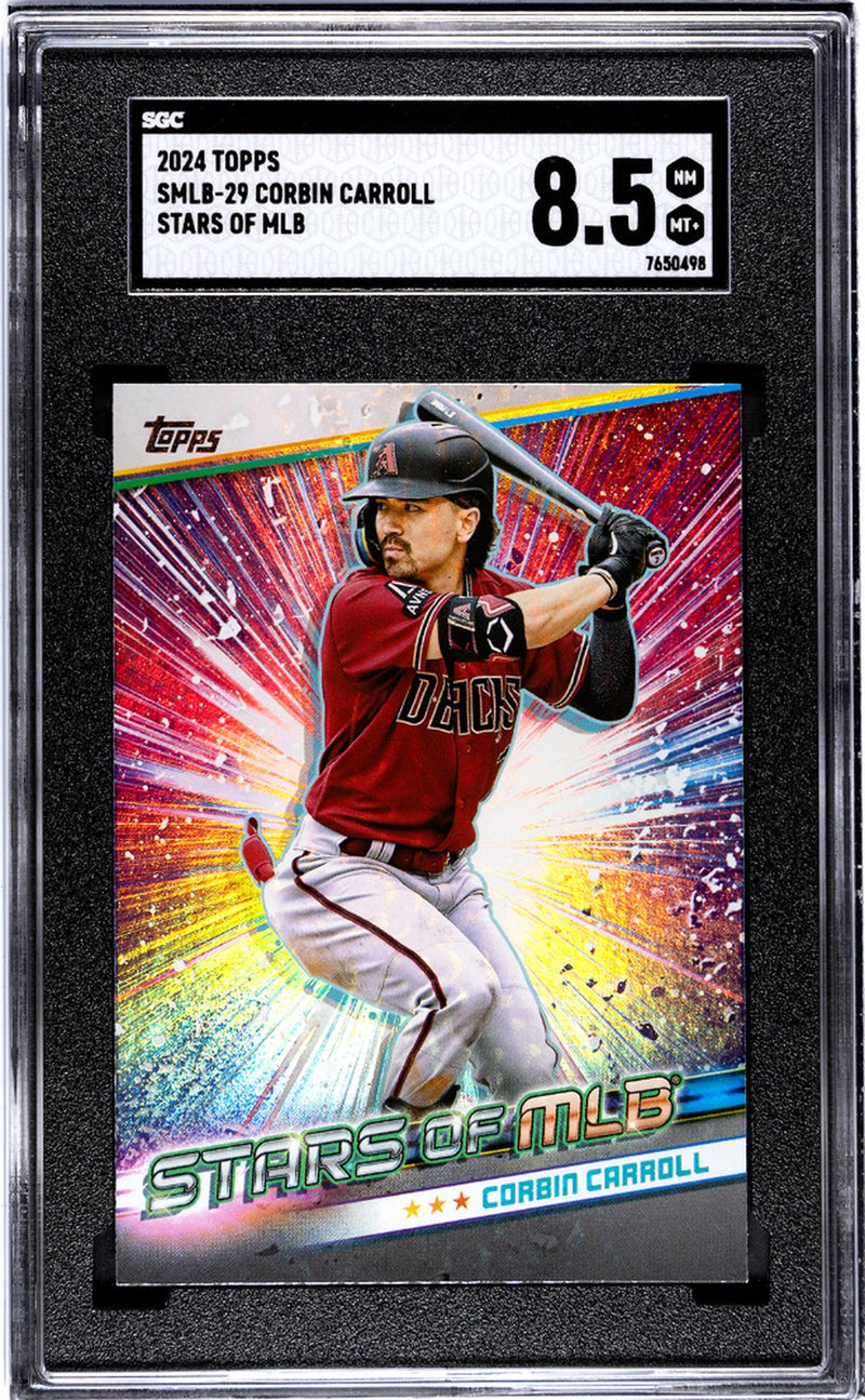 2024 Topps Stars of MLB Corbin Carroll #SMLB-29 SGC 8.5