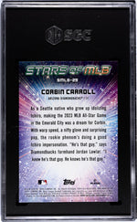 2024 Topps Stars of MLB Corbin Carroll #SMLB-29 SGC 8.5