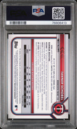 2022 Bowman Draft Chrome Tanner Schobel #CDA-TSL Auto PSA 10