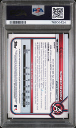 2022 Bowman Draft Chrome DP Refractor Ignacio Alvarez #CDA-IA Auto /499 PSA 9
