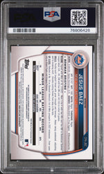 2023 Bowman Chrome Refractor Jesus Baez #CPA-JBZ Auto /499 PSA 9