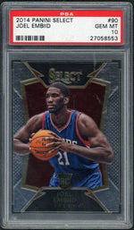 2014 Panini Select Concourse Joel Embiid #90 PSA 10