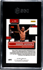 2023 Donruss Optic Ufc #104 Damon Jackson SGC 10