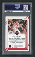 2023 Panini Donruss Dominators Autographs Holo Red and Gold Laser Alperen Sengun #DAASH PSA 10