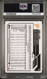 2023 Topps Chrome Green Refractor Oneil Cruz #15 /99 PSA 10