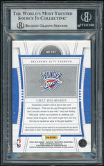 2022 National Treasures #101 Chet Holmgren Purple FOTL Auto /8 BGS 8