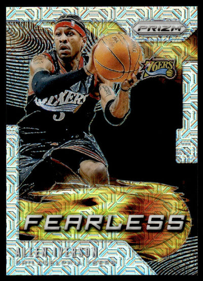 2019 Panini Prizm 2 Allen Iverson Fearless /25 76ers