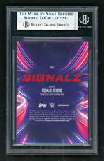 2026 Chrome WWE Signalz Roman Reigns #SGZ1 BGS 9