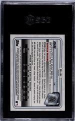 2020 Bowman Chrome Refractor James Beard #CPA-JBE Auto /499 SGC 9.5 Auto 10
