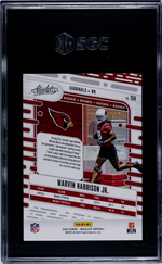 2024 Panini Absolute #104 Marvin Harrison Jr. Blue SGC 10