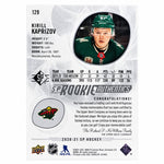 2020 Upper Deck Kirill Kaprizov #129 Jersey Patch Rookie RC