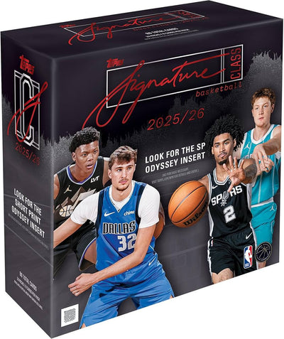 2025-26 Topps Signature Class Basketball Mega Box