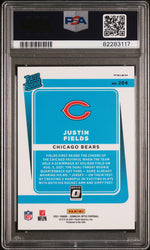 2021 Panini Donruss Optic Holo Justin Fields #204 RC PSA 10
