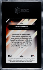 2024 Topps Update #LHC-3 Corbin Carroll Let Him Cook SGC 9.5