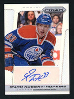 2013 Panini Prizm A-NH Ryan Nugent-Hopkins Edmonton Oilers Auto
