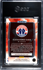 2024-25 Panini Origins #OM-ASA Alexandre Sarr Origination Mat. SGC 9