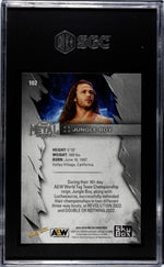 2022 Skybox Metal Universe Blue Spectrum Jungle Boy #102 SGC 10