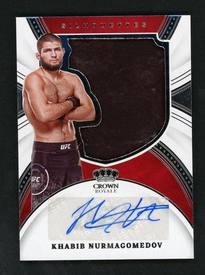 2022 Panini Crown Royale SL-KBN Khabib Nurmagomedov Silhouettes /249 Auto