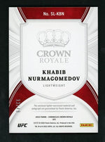 2022 Panini Crown Royale SL-KBN Khabib Nurmagomedov Silhouettes /249 Auto