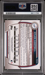 2023 Bowman Draft Chrome Dylan Campbell #CDA-DCA Auto PSA 10