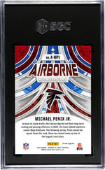 2024 Panini Rookies & Stars #A-MPJ Michael Penix Jr. Airborne SGC 9.5