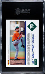 2024 Panini Prospect Edition Blue Herick Hernandez #125 /199 SGC 9.5