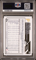 2023 Topps Mother's Day Hot Pink Oneil Cruz #285 /50 PSA 8