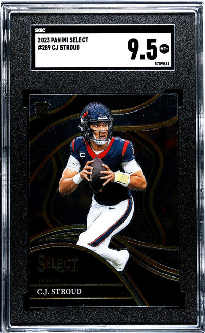 2023 Panini Select CJ Stroud #289 RC SGC 9.5