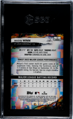2024 Topps Finest #12 Masyn Winn SGC 10