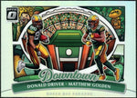 2025 Donruss Optic 8 Donal Driver Matthew Golden Downtown