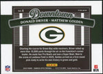 2025 Donruss Optic 8 Donal Driver Matthew Golden Downtown