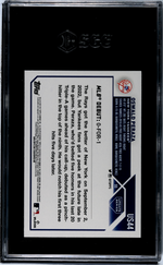 2023 Topps Update Oswald Peraza #US44 RC SGC 9.5