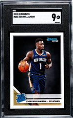 2019-20 Donruss Zion Williamson #201 RC SGC 9