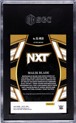 2024 Panini Select Wwe #SL-MLB Malik Blade Sig. Selections SGC 10