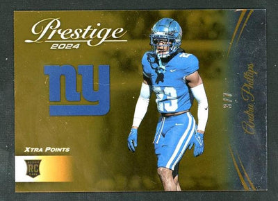 2024 Panini Prestige 400 Andru Phillips Xtra Points Rookie /97 New York Giants