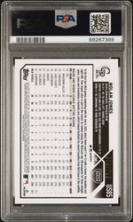 2023 Topps Update Purple Foil Nolan Jones #US85 RC /799 PSA 10