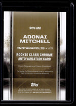 2024 Topps Signature Adonai Mitchell Rookie Class Auto Red #19/25