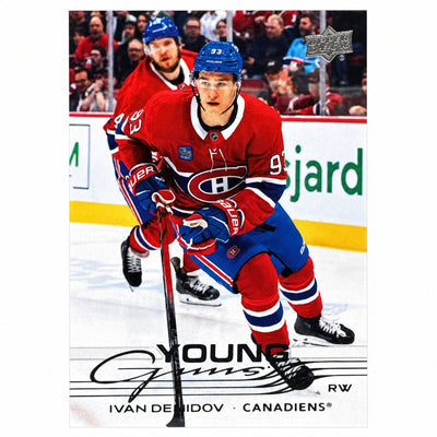 2025 Upper Deck Series 1 Ivan Demidov #205 Young Guns Rookie RC