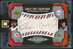 2005 Upper Deck Sweet Spot Signatures SSD-LR Larkin Ripken 08/15