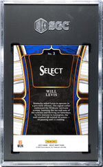 2023 Panini Select D.P. Blue Retail Will Levis #3 RC SGC 9.5