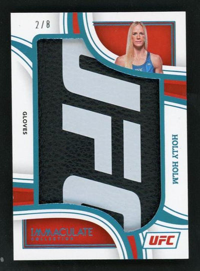 2023 Panini Immaculate Collection JM-HHM Holly Holm Gloves /8