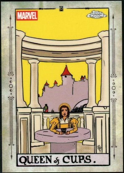 2025 Topps Chrome Marvel Queen of Cups Tarot /99