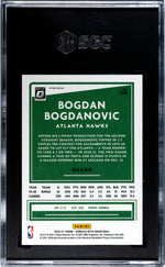 2020-21 Donruss Optic Holo Bogdan Bogdanovic #104 SGC 9.5
