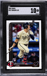 2025 Topps #317 Brooks Lee SGC 10